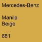 Preview: Mercedes-Benz, Manila Beige, 681.